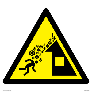 W040 Warning: Roof avalanche